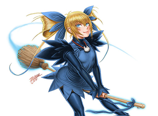 画像ギャラリー No.001のサムネイル画像 / 「コットンリブート ハイテンション!」,ガンバードシリーズのマリオンが8月下旬配信予定のDLCでプレイアブル参戦