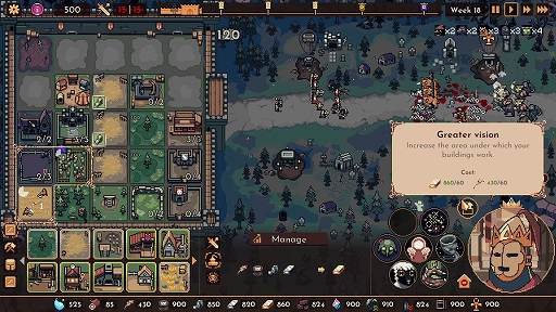 画像ギャラリー No.002のサムネイル画像 / 国民を監視しながら王国に迫る敵を撃退するローグライトストラテジー「The King is Watching」,Steamで7月21日にリリース