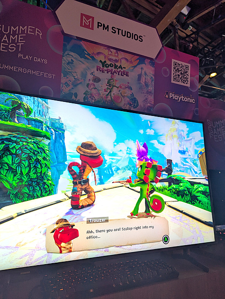画像ギャラリー No.001のサムネイル画像 / クラシカルな3Dプラットフォーマーのリマスター版「Yooka-Replaylee」のプレイアブルデモがSteamで配信開始
