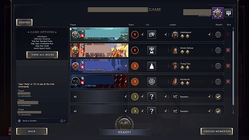 ���������꡼ No.005�Υ���ͥ������ / �⤦1������⡼�ɤ����褤���о졣��Sid Meier's Civilization VII�ס��ǿ����åץǡ��ȡ�1.2.0���ۿ�����