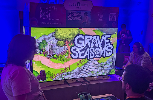 画像ギャラリー No.008のサムネイル画像 / 「Grave Seasons」をプレイアブル体験。2Dグラフィックスのカジュアル系農業シムなのに,おどろおどろしいホラーが忍び寄る