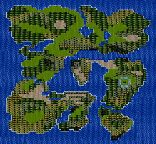 画像ギャラリー No.037のサムネイル画像 / 「ドラゴンクエストの日」記念企画。ロト三部作の舞台「アレフガルド」は,どのように姿を変えていったのか?