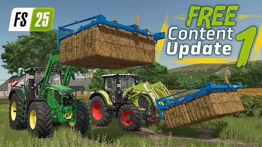 画像ギャラリー No.001のサムネイル画像 / 「Farming Simulator 25」,CLAASやJohn Deereといった一流メーカーの最新農機をはじめ,農機5種が登場。無料アップデート第1弾を配信開始