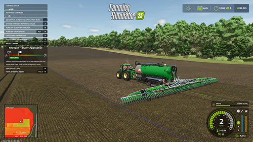 画像ギャラリー No.004のサムネイル画像 / 大規模農業シム「Farming Simulator 25」,新機能「制限走行路」「パルス幅変調」などを収録した無料DLCを5月8日に配信