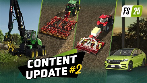 画像ギャラリー No.006のサムネイル画像 / 「Farming Simulator 25」,無料アップデートパッチVer.1.9を配信。3種類の農機,1種類の車両,プレイヤーの新衣装を追加