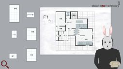 画像ギャラリー No.003のサムネイル画像 / 部屋を組み合わせて変な間取りを作り出すパズルゲーム。Switch「変な間取りシミュレーター」,年内に配信決定