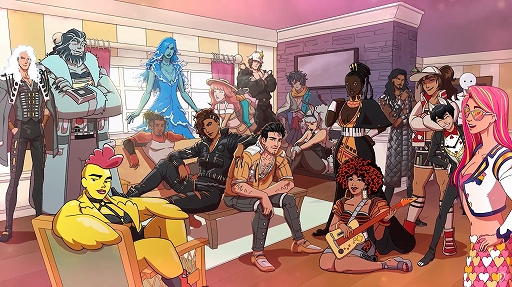 画像ギャラリー No.001のサムネイル画像 / 家の中のものなら何でも擬人化されて恋愛対象に。対物性愛シム「Date Everything!」発売。100人のキャラがフルボイスで登場