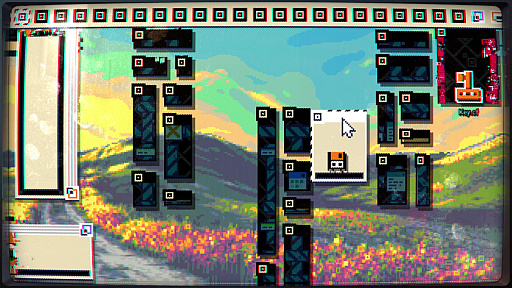 画像ギャラリー No.006のサムネイル画像 / PCモニターの中の世界をフロッピーが大冒険。2DプラットフォームACT「MainFrames」,Switch版を本日配信。25%オフセール実施中