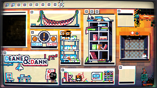 画像ギャラリー No.009のサムネイル画像 / PCモニターの中の世界をフロッピーが大冒険。2DプラットフォームACT「MainFrames」,Switch版を本日配信。25%オフセール実施中