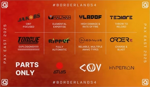 画像ギャラリー No.005のサムネイル画像 / 「ボーダーランズ4」,ヴォルト・ハンター4人のディテールやゲームプレイを細かく解説。PAX East 2025のファンミで詳細を公開