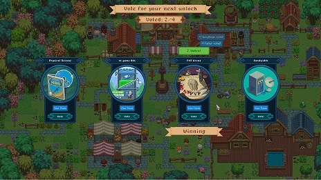 画像ギャラリー No.002のサムネイル画像 / MMO歴史体験ができる経営シム「Let's Build a Dungeon」,新モードの情報を公開。“現実のゲーム業界での出来事”を風刺した作中作も登場