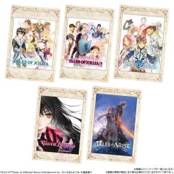 画像ギャラリー No.004のサムネイル画像 / 「テイルズ オブ」シリーズの30周年を記念したカードウエハース,11月に発売決定。歴代タイトルのメインビジュアルなどを描いたカードを封入