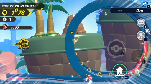 ���������꡼ No.026�Υ���ͥ������ / �Υץ쥤��ݡϥ��˥å����꡼���顤����32�ͤ������ķ�ͤ��纮���Sonic Rumble�פϴ�ñ���ǵ��ڤ˳ڤ����ѡ��ƥ����������