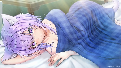 画像ギャラリー No.001のサムネイル画像 / 猫又おかゆさんが主演と監修を務める恋愛ADV「おかゆにゅ〜〜む!」,Steam版の発売を延期。諸般の事情により