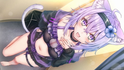 画像ギャラリー No.003のサムネイル画像 / 猫又おかゆさんが主演と監修を務める恋愛ADV「おかゆにゅ〜〜む!」,Steam版の発売を延期。諸般の事情により