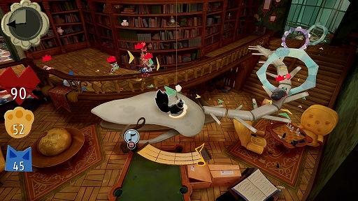 画像ギャラリー No.002のサムネイル画像 / ネコを操作してジャズのリズムに乗ってミニゲーム! 「Jumping Jazz Cats」,Steamで本日リリース