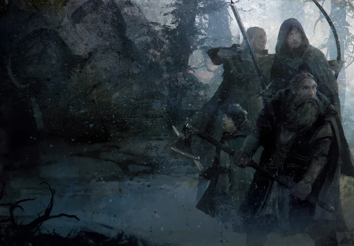 画像ギャラリー No.002のサムネイル画像 / テーブルトークRPG「指輪物語TRPG 5E 基本ルールブック」が発売に。D&Dのルールで中つ国を旅するサードパーティ製ソースブック