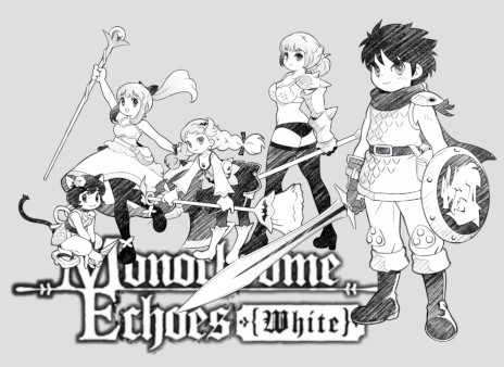 ���������꡼ No.001�Υ���ͥ������ / ����������RPG��Monochrome Echoes - white -�ס�������������Ǥ�Steam��ȯ�䡣�ϥ�����RPG��QUESTER�פΥ����ƥ�򥢥�󥸡�����