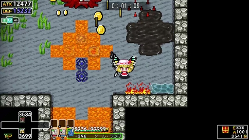 画像ギャラリー No.014のサムネイル画像 / 「クラシックダンジョンX3」×東方Projectのコラボを実施。博麗霊夢,霧雨魔理沙,チルノ,十六夜咲夜らが登場