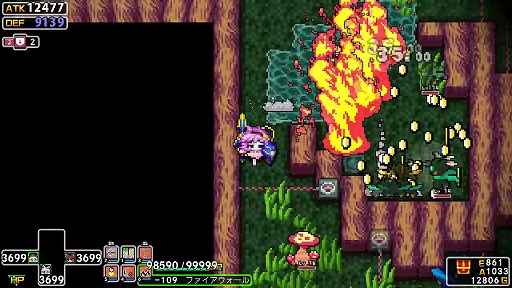 画像ギャラリー No.020のサムネイル画像 / 「クラシックダンジョンX3」×東方Projectのコラボを実施。博麗霊夢,霧雨魔理沙,チルノ,十六夜咲夜らが登場