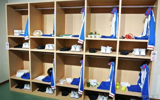 画像ギャラリー No.006のサムネイル画像 / 「手塚ゾーン」黄金像に跡部様の立像も! フォトスポット&等身大パネルで楽しむ「アニメ『テニスの王子様』展」東京会場レポート