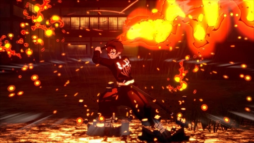 画像ギャラリー No.012のサムネイル画像 / 「鬼滅の刃 ヒノカミ血風譚2」試遊レポート。前作で培ったシリーズ独自の攻防はそのままに,キャラクターや技の増加でゴージャスな作りに