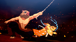 画像ギャラリー No.003のサムネイル画像 / 「鬼滅の刃 ヒノカミ血風譚2」,最新PVを公開。特定のキャラとの組み合わせで発生する「合体奥義」などの新要素や,ゲームシステムを紹介