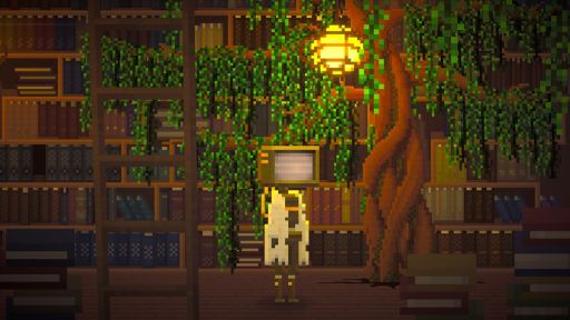 画像ギャラリー No.008のサムネイル画像 / 静まり返った世界を自由に探索し,記憶を取り戻していく。終末ドット絵ナラティブADV「人のいない世界に」,体験版を7月11日18:00に公開