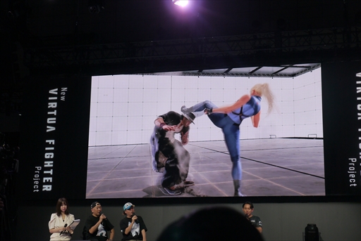 ���������꡼ No.011�Υ���ͥ������ / �Υ��󥿥ӥ塼�ϡ�New VIRTUA FIGHTER��Project��ʬ����䤹����Ż뤷�������ƥफ�饰��ե��å����ޤǤ��������̤���ꥢ��ƥ����ɵ᤹���TGS2025��