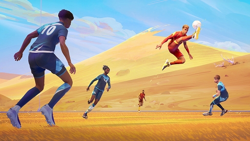 画像ギャラリー No.002のサムネイル画像 / チーム対戦型サッカーアクション「Rematch」,プーマとのコラボをアナウンス。プーマのロゴがあしらわれたコスチュームが登場