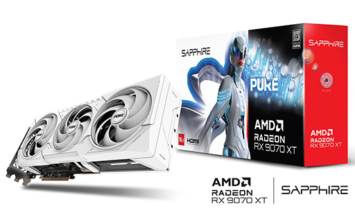 画像ギャラリー No.004のサムネイル画像 / Sapphire製「Radeon RX 9070 XT/RX 9070」搭載カードがアスクから発売。RX 9070搭載カードが12万2800円から