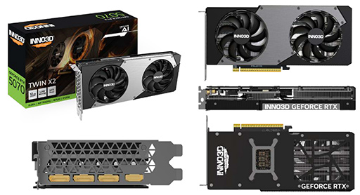 ���������꡼ No.002�Υ���ͥ������ / ��GeForce RTX 5070����ܥ���ե��å��������ɤ�INNO3D�����о�