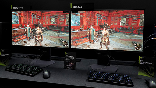 画像ギャラリー No.007のサムネイル画像 / 「GeForce RTX 5060」でも,DLSS 4を適用すれば4Kでのゲームプレイが可能に? NVIDIAが披露した新技術やAI製品群