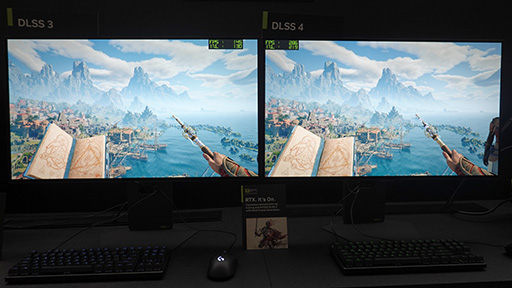 画像ギャラリー No.009のサムネイル画像 / 「GeForce RTX 5060」でも,DLSS 4を適用すれば4Kでのゲームプレイが可能に? NVIDIAが披露した新技術やAI製品群