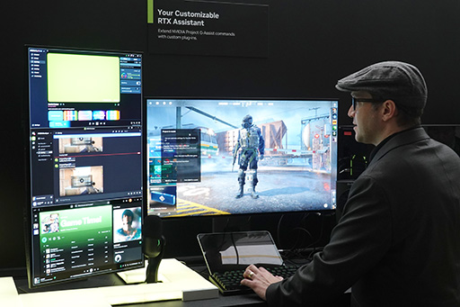 画像ギャラリー No.012のサムネイル画像 / 「GeForce RTX 5060」でも,DLSS 4を適用すれば4Kでのゲームプレイが可能に? NVIDIAが披露した新技術やAI製品群