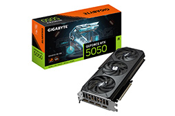 画像ギャラリー No.002のサムネイル画像 / GIGABYTEからGeForce RTX 5050搭載カード3製品が発売に。ロープロファイルモデルもラインナップ