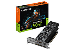画像ギャラリー No.006のサムネイル画像 / GIGABYTEからGeForce RTX 5050搭載カード3製品が発売に。ロープロファイルモデルもラインナップ