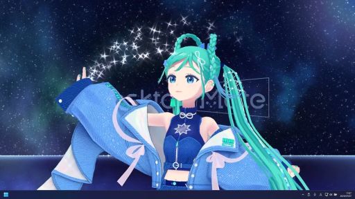 画像ギャラリー No.002のサムネイル画像 / 「Desktop Mate」,新DLC「初音ミク『マジカルミライ2025 Ver.』」の配信を開始。録り下ろしボイス51種類も収録