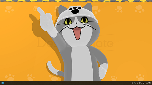 画像ギャラリー No.002のサムネイル画像 / 「Desktop Mate」,DLC「仕事猫」を配信開始。「かわいい新人猫ボイス」と「いぶし銀熟練猫ボイス」を搭載