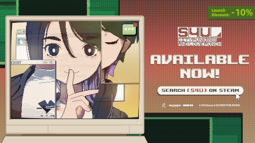 画像ギャラリー No.001のサムネイル画像 / チャット代行に勤しむ主人公を描く。2011年のインターネットが舞台の「S4U: CITYPUNK 2011 AND LOVE PUNCH」,Steamでリリース