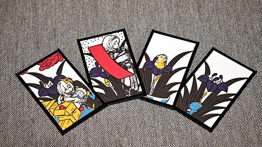 画像ギャラリー No.008のサムネイル画像 / 猪鹿蝶しか知らないアナタに向けた「ホロライブ ホロの花札」で覚える花札ルールガイド。オリジナルルール「ホロあわせ」もこれで分かる