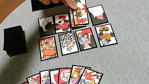 画像ギャラリー No.010のサムネイル画像 / 猪鹿蝶しか知らないアナタに向けた「ホロライブ ホロの花札」で覚える花札ルールガイド。オリジナルルール「ホロあわせ」もこれで分かる