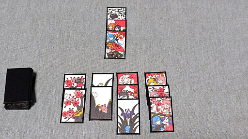 画像ギャラリー No.017のサムネイル画像 / 猪鹿蝶しか知らないアナタに向けた「ホロライブ ホロの花札」で覚える花札ルールガイド。オリジナルルール「ホロあわせ」もこれで分かる