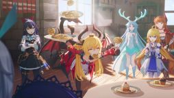 画像ギャラリー No.002のサムネイル画像 / 「アビスディア」,主要キャラクターが全員登場するメインPVを公開。平和な日常やわくわくする冒険の様子が確認できる