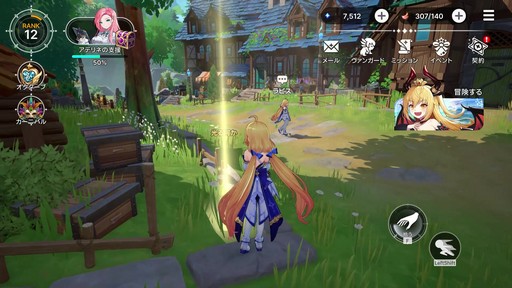 画像ギャラリー No.013のサムネイル画像 / 美少女ヴァンガードが画面狭しと暴れまわる! 4人同時バトルが熱い新作美少女アクションRPG「アビスディア」先行プレイレポート【PR】