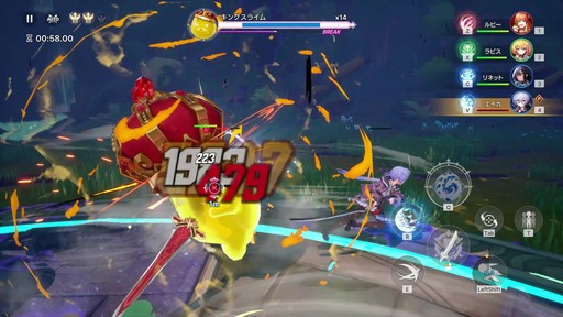 画像ギャラリー No.036のサムネイル画像 / 美少女ヴァンガードが画面狭しと暴れまわる! 4人同時バトルが熱い新作美少女アクションRPG「アビスディア」先行プレイレポート【PR】