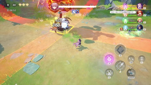 画像ギャラリー No.037のサムネイル画像 / 美少女ヴァンガードが画面狭しと暴れまわる! 4人同時バトルが熱い新作美少女アクションRPG「アビスディア」先行プレイレポート【PR】