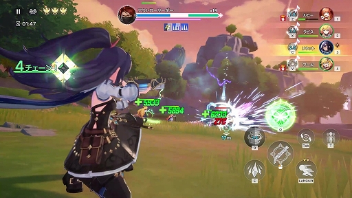 画像ギャラリー No.005のサムネイル画像 / ストーリー,ビジュアル,音楽,アクションが融合する美少女系RPG「アビスディア」,8月20日にリリース決定