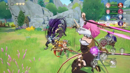 画像ギャラリー No.006のサムネイル画像 / ストーリー,ビジュアル,音楽,アクションが融合する美少女系RPG「アビスディア」,8月20日にリリース決定