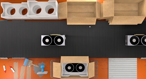 ���������꡼ No.004�Υ���ͥ������ / ������Ǽ���Ⱦ�ʤΤ�ȡ������Ȱ��Ȥ���Ư�����ߥ�졼����󥲡����Factory Life�ס�2025ǯ��Steam�ǥ�꡼��